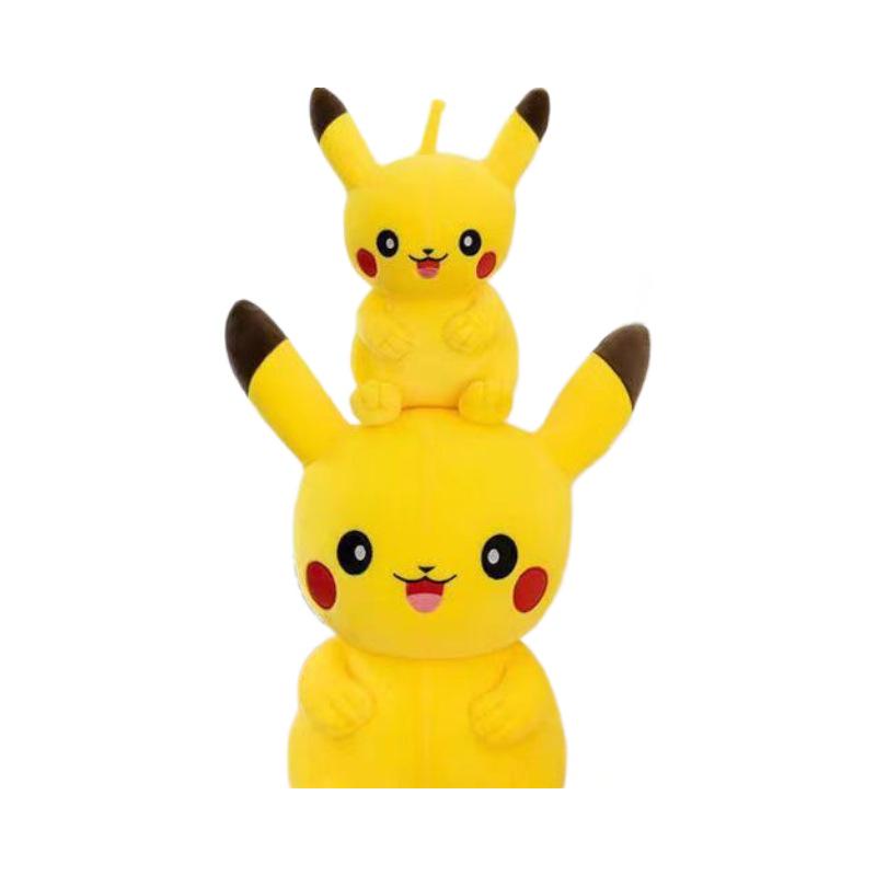 Großes Pikachu Plüschtier - Niedliche Stoffpuppe & Schlafkissen für Kinder und Mädchen