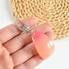 4PCS Simulation Vegetable Onion Slice Key Chain Personality Creative Bag Pendant Funny Entertainment Props Gift