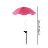 Plant Umbrella for Outdoor Plants Adjustable Angles Sturdy Defend Plants from