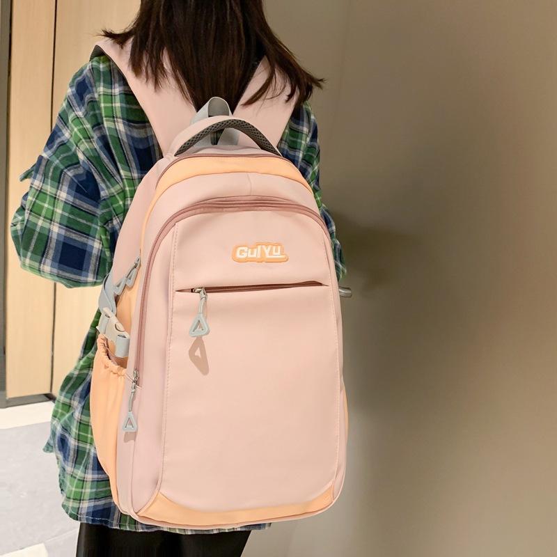 New Schoolbags for College Students' Large Capacity Travel Backpacks for Men and Women's Trendy and Cool Simple Casual Backpacks