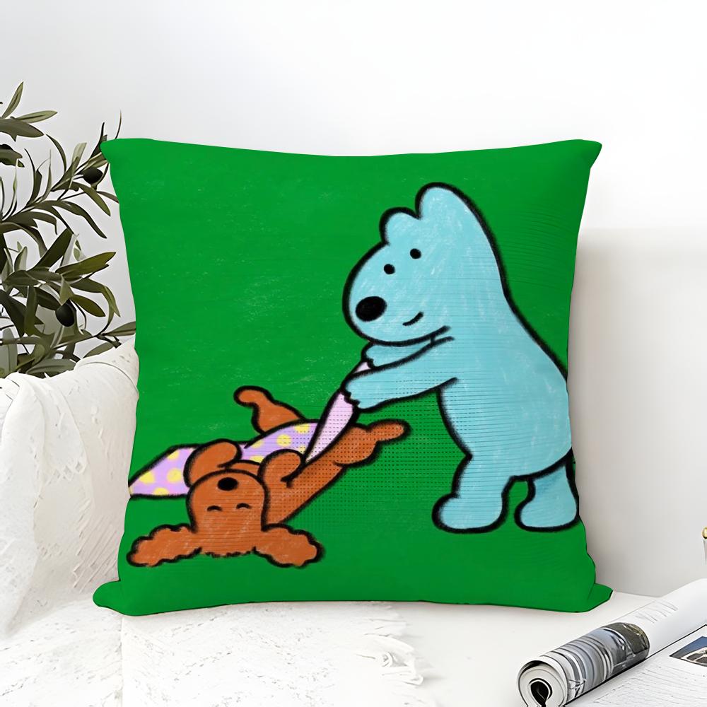 

EEteecyS Print Pillow Case Cotton Linen Fabric Square Zipper Pillowcase Home Decorative Living Room 30X30cm