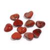 5pcs Heart Stone Cabochon 15x18mm Natural Stone Flatback Cameo Loose Beads For Jewelry Making DIY Pendants Necklace Accessories