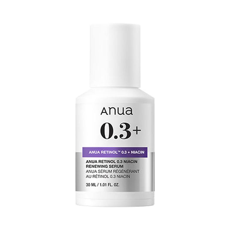 

ANUA Нано-ретинол 0.3% Ниацинамид Обновляющая Сыворотка-Ампула Антивозрастной Уход и Уход за Текстурой Кожи 30 мл