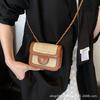 2025 Popular Small Bag Versatile New Fashion Retro Shoulder Messenger Bag Small Square Bag Light Luxury Mini Travel