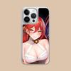 HSR Himeko Silver Plating Mobile Phone Case for iPhone 17 16 15 14 13 12 11 Air Pro Max Plus Colorful Cover