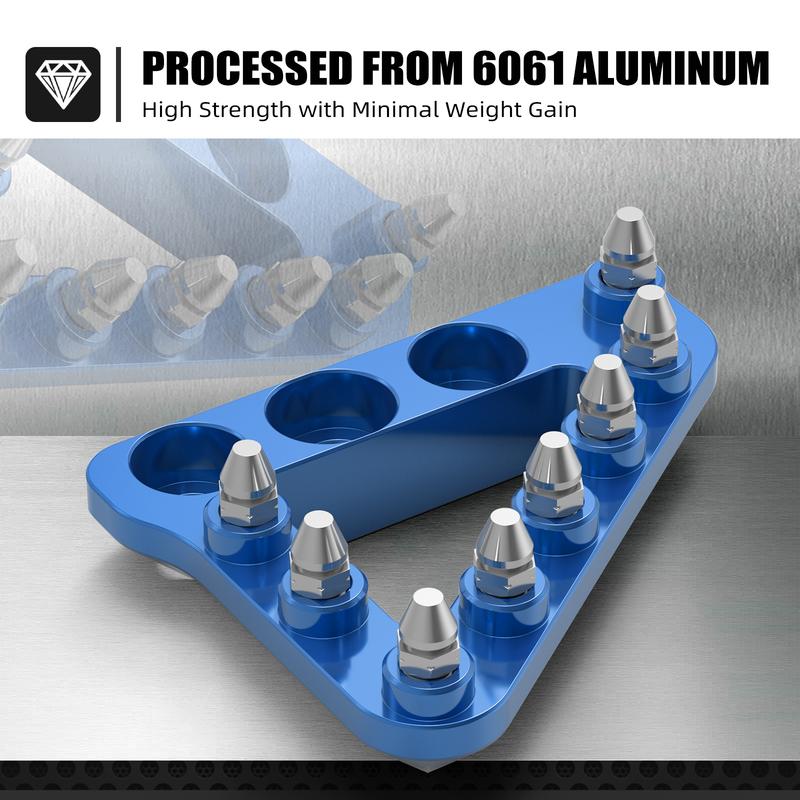 NICECNC For Sherco SE-R 300 SEF-R 300 SE-R 250 SEF-R 250 2014-2019 SEF-R 450 2015-2019 2018 2017 Rear Brake Pedal Step Tip Plate