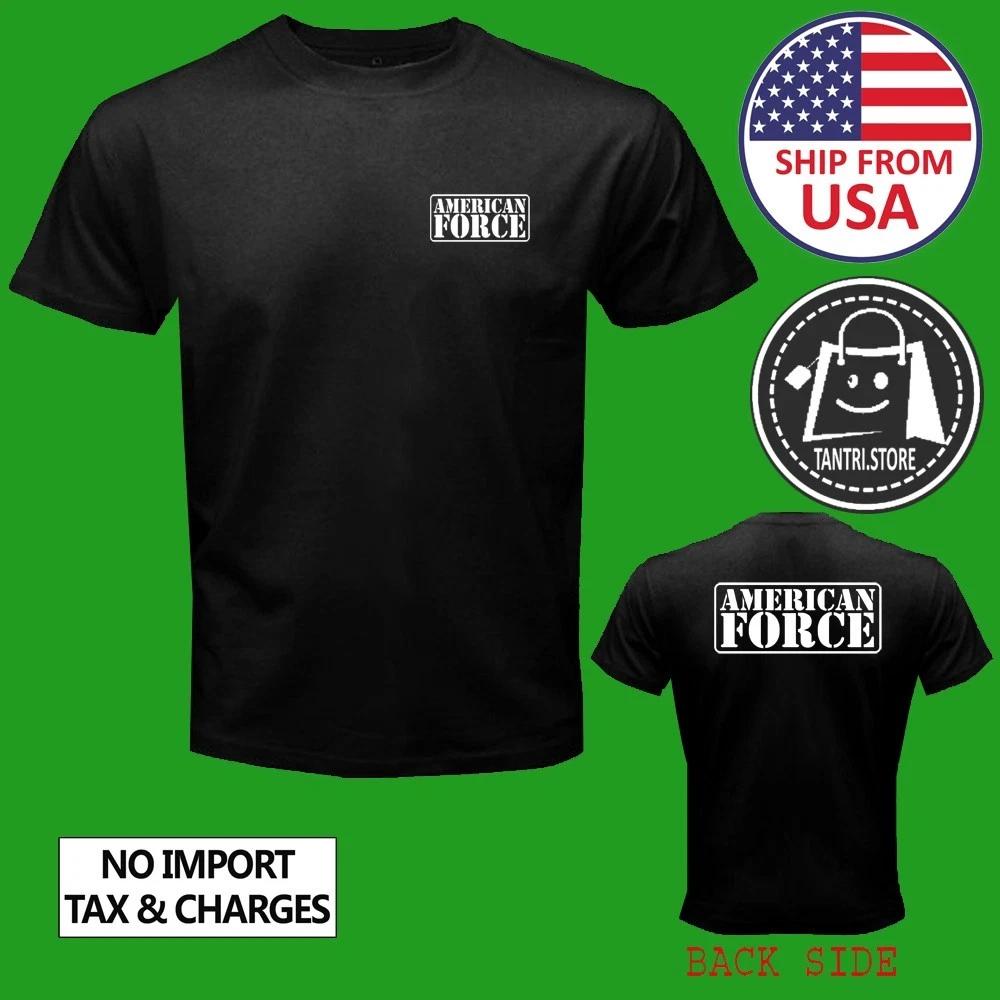 American Force Wheels Racing Car Men s Black Size S to 5XL M