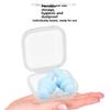 Boxed Sleep Earplugs Triple Earcaps Lunch Break Sound Insulation Noise Reduction Adult Sports Swimming Silicone Earplugs