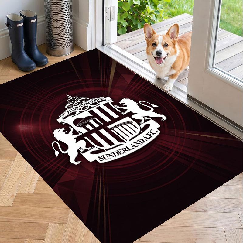 Soft Floor Carpet Sunderland Pattern Area Rug Decorative Mat For Home Room Decoration