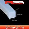 High-Temperature Resistant Transparent Silicone Rubber Sealing Strip