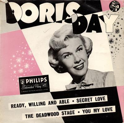 Disc de 7 inch DORIS DAY - Doris Day BBE12007 Philips 1955 UK Pop Folosit