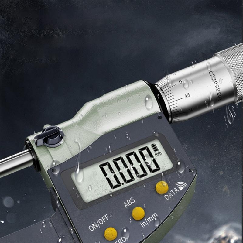 External Micrometer,0-25-50-75-100mm External Micrometer Outside Micrometer Micro Meter Mechanical Micrometers