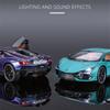 1/24 Lamborghini Revuelto Alloy Sports Car Model Diecast Metal Toy Racing Super Car Vehicles Model Sound and Light Simulation Childrens Gift