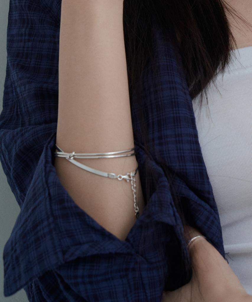 Baradu 925 Snake Chain Bracelet