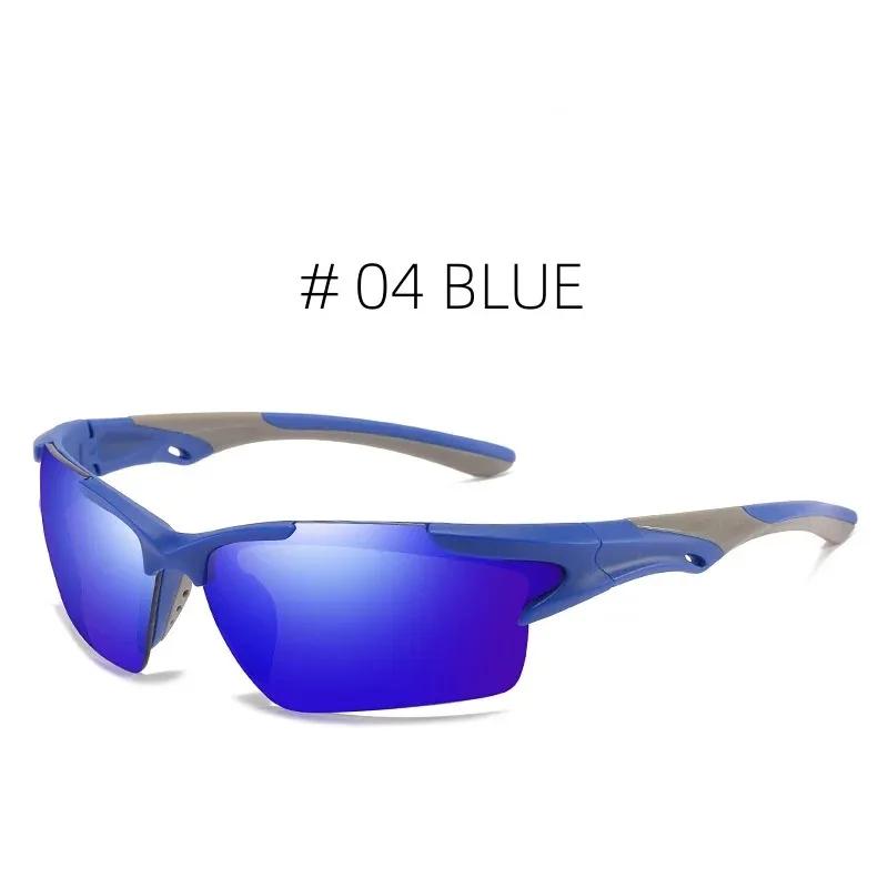 Herren Spiegel Rot Sonnenbrille Schwarzer Rahmen Sportbrille Damen Radfahren UV400 Unisex Fahrradfahren Sonnenbrille