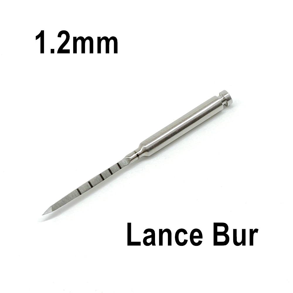 Chirurgická vrtačka pro dentální implantát Spade Pilot Marking Lance 1,5 mm + 1,2 mm