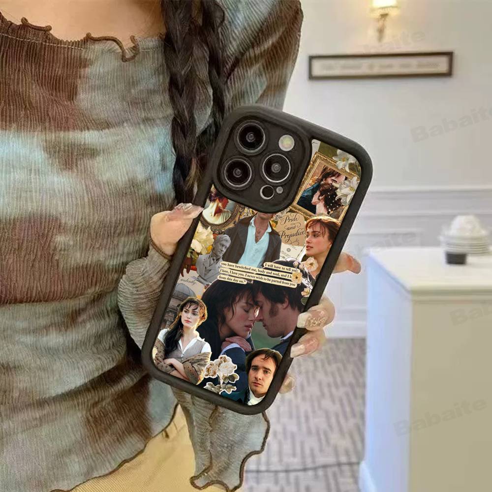 Pride And Prejudice Jane Austen Phone Case For IPhone 17 16 E 15 14 13 12 11 Pro Max Plus Back Cover
