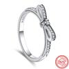 925 Sterling Silver Crown Heart Flower Wing Zircon Sparkling CZ Pantaro Rings for Women Fine Jewelry Anniversary Gifts