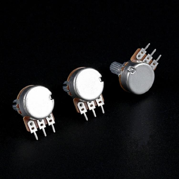 3 Stück Elektrische Gitarren Control Pot A1M Hohlwelle Gitarrenverstärker Potentiometer Ersatz Gitarrenzubehör Langlebig