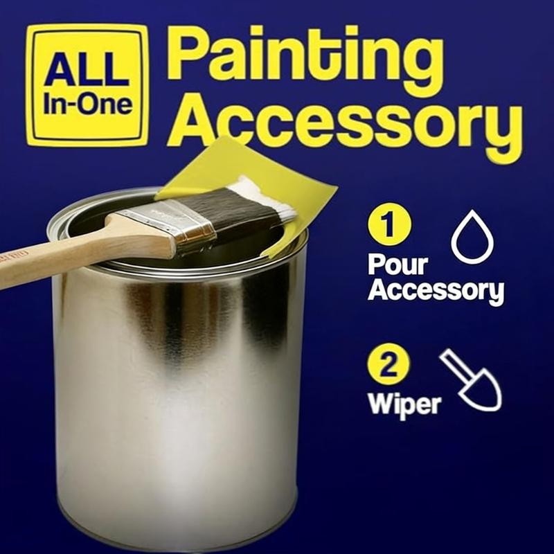 Professional Paint Bucket Spout with Anti Drip Design Spout Attachment for Smooth Liquid Flow In Painting Projects