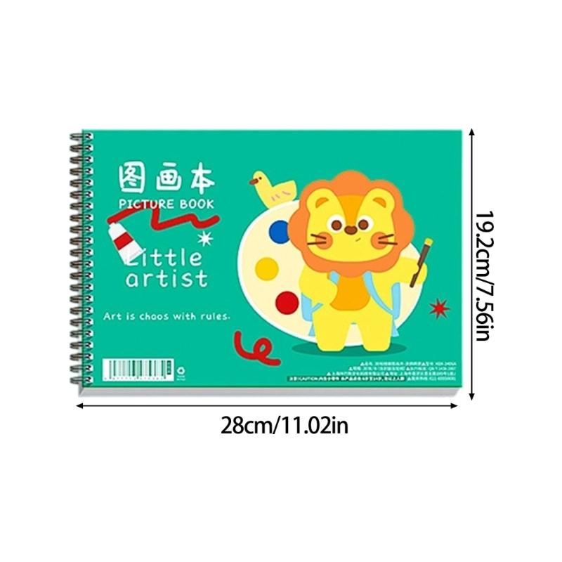 4 Pack Blank Sketchbook Set 50 Pages Each Thick Friendly Paper For Coloring Pencils Artists Students Craft Projects