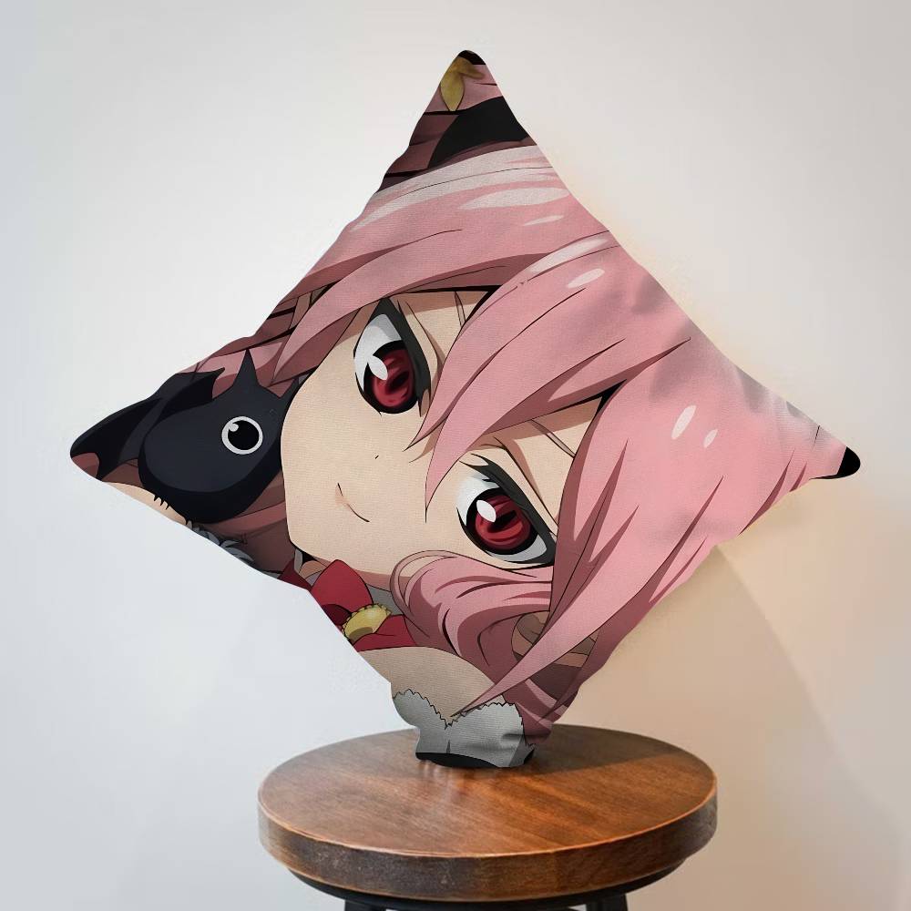 Anime Seraph of The End Pillow Cover Sofa Cushion Cover Home Room Decoration Children Gift