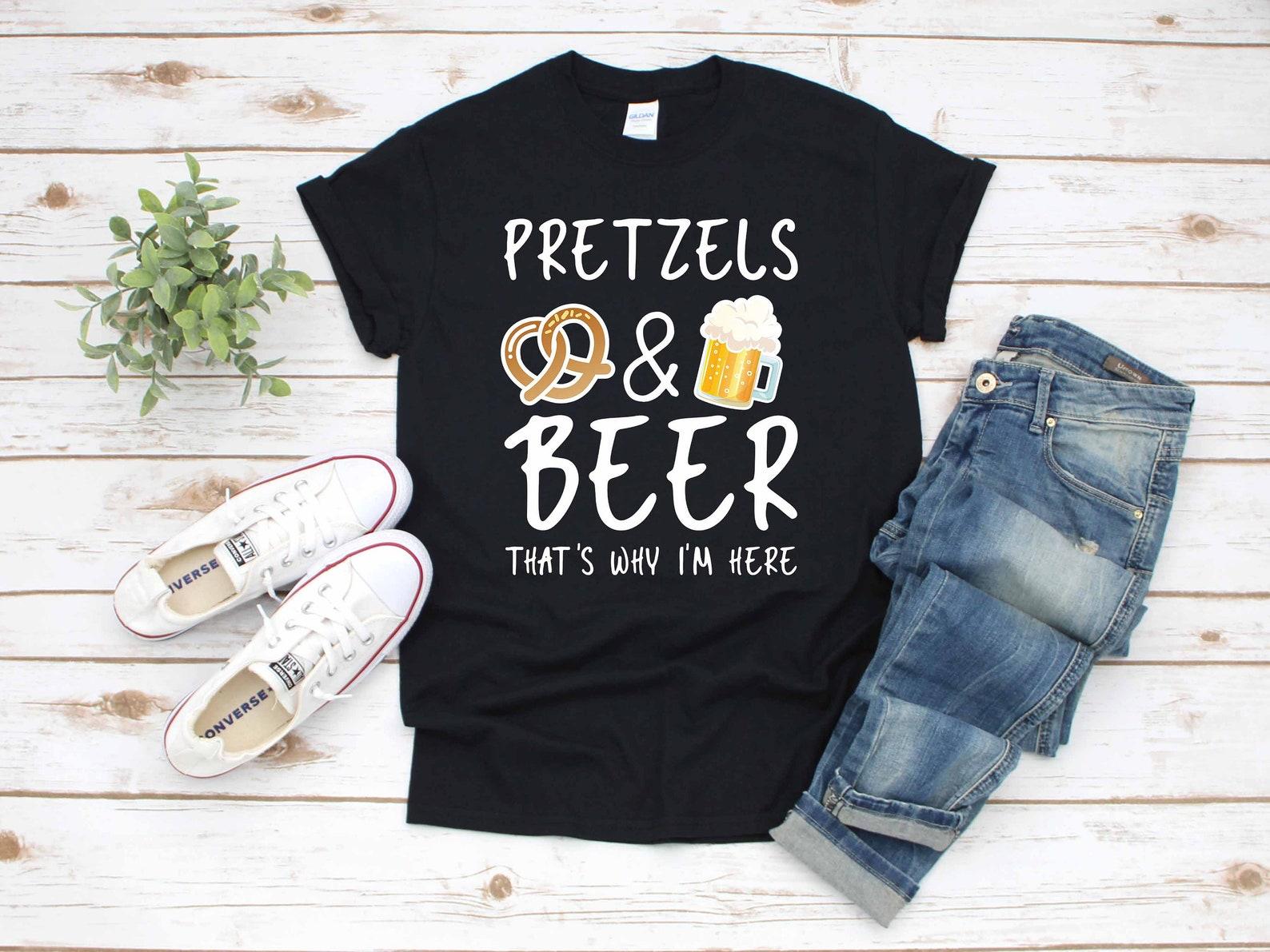 Oktoberfest Germany Pretzels and Beer / T-Shirt / Tank Top / T-shirt / T-shirt /T-shirt / Apparel Gift 4XL
