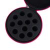 12 Bottles Round Essential Oil Storage Bag Essential Oil Organizer Case 1ml 2ml