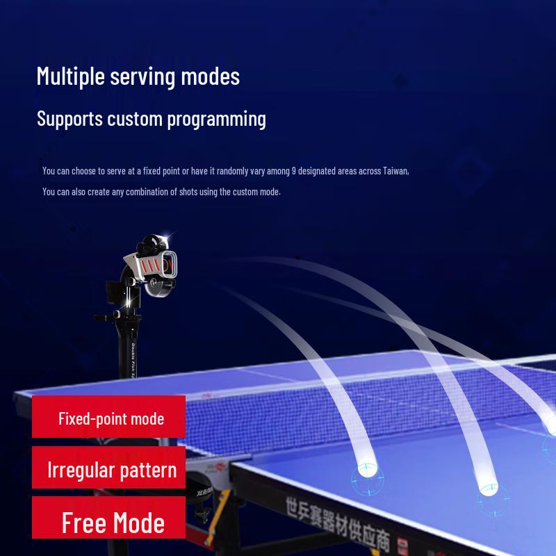 Double Fish Super 5 Programmable Table Tennis Robot