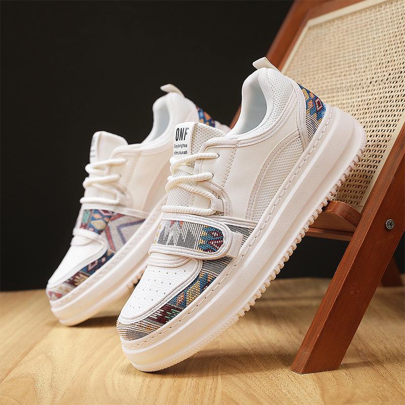 Autumn new simple board shoes comfortable low-top casual shoes thick sole