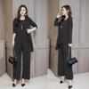 Spring & Autumn Loose Fit Three-Piece Plus Size Women's Fashion Suit