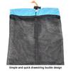 Stuff Sack Hiking Camping Climbing Drawstring Bags Wash Net Bag Travel Storage Bag Mesh Storage Bag