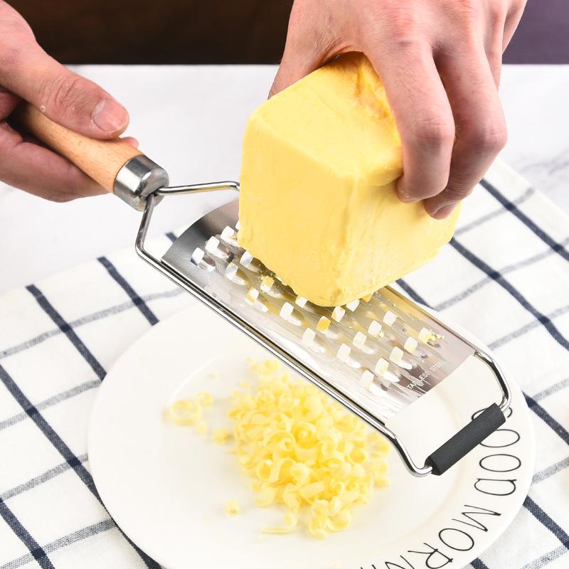 Râpe de cuisine râpe à citron domestique râpe à fromage Gadgets de cuisine râpe à fromage en acier inoxydable