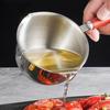 Butter Melting Pot Saucepan Stainless Steel Oil Pan Essential Kitchen Tool
