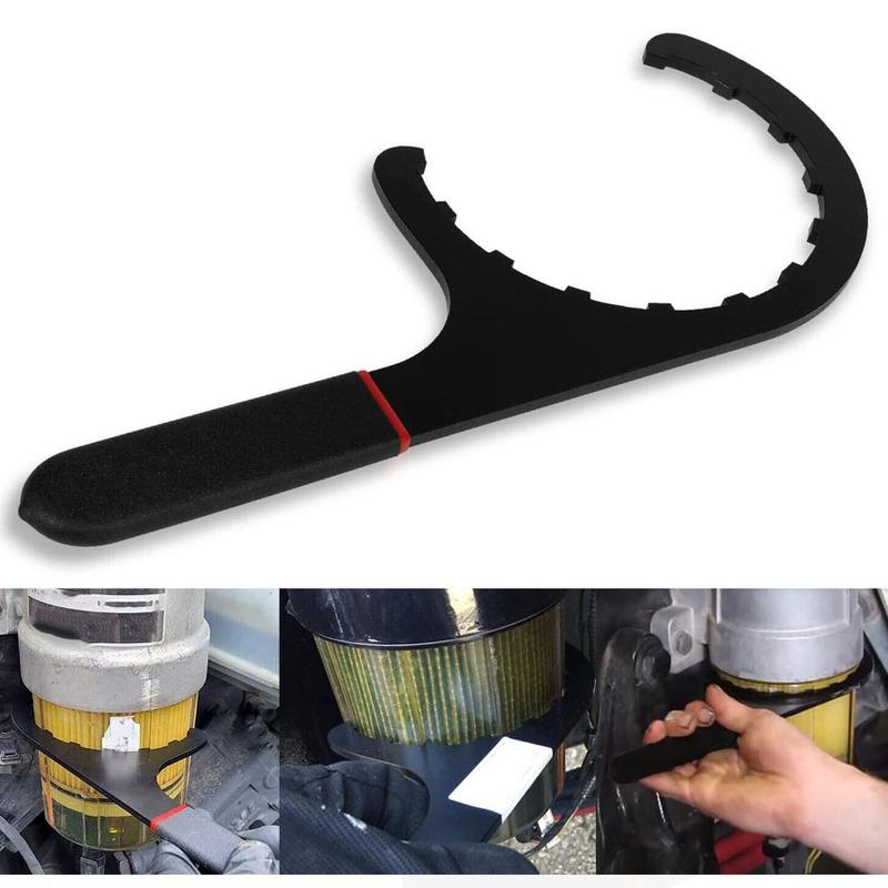4 6 inch alloy steel fuel filter wrench for Peterbilt trucks and engines easy handling and long lasting design