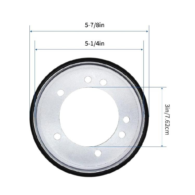 High Performances Metal Friction Drive Disc Replacement 04743700, 00170800, 00300300, AM1221115 For Snowblower Models