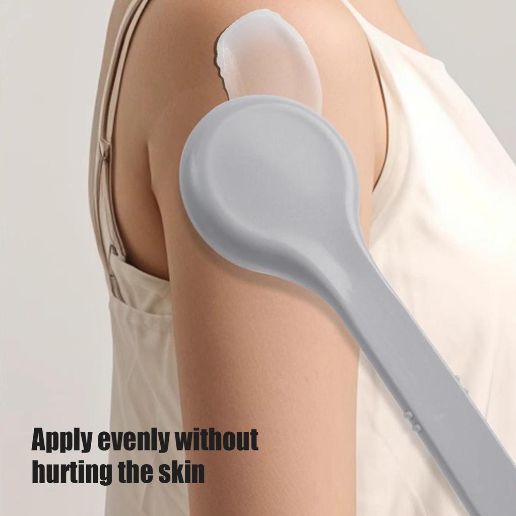 Lotion Sunscreen Ointment Applicator Long Handle Body Cleaner Shower Brush Multi-Function Sunscreen Back Lotion Applicator