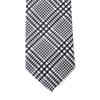 Rachel Narrow Tie, Slim Necktie, Made in Japan, Washable, Slim Fit, Glossy Finish, Monotone (Pattern C)
