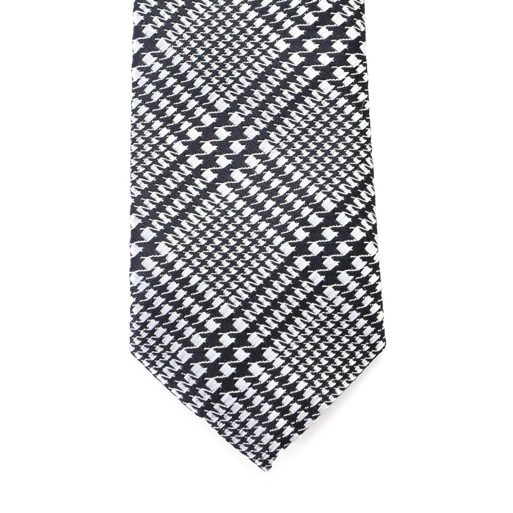 Rachel Narrow Tie, Slim Necktie, Made in Japan, Washable, Slim Fit, Glossy Finish, Monotone (Pattern C)