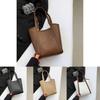 Stylish Retro Single Shoulder Bucket Bag Spacious Designer Handheld Tote For Women