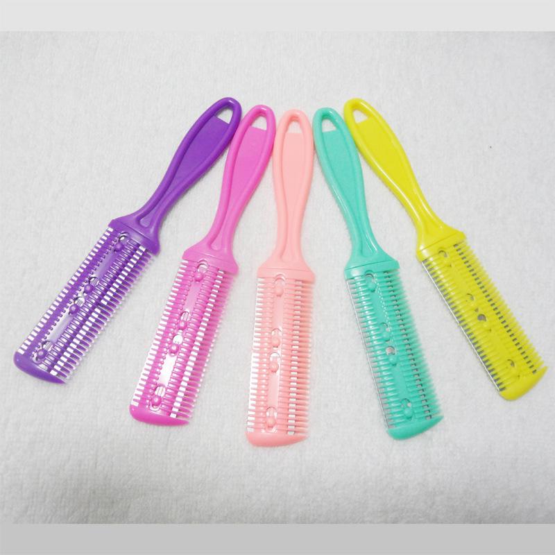 Premium Dual-Sided Hair Thinning Razor Comb with Stainless Steel Blades