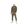 Jordan Logo Print Sport Casual Pullover Hoodie Long Sleeve Sweatshirt Men Tops Light-Olive DR3088-385