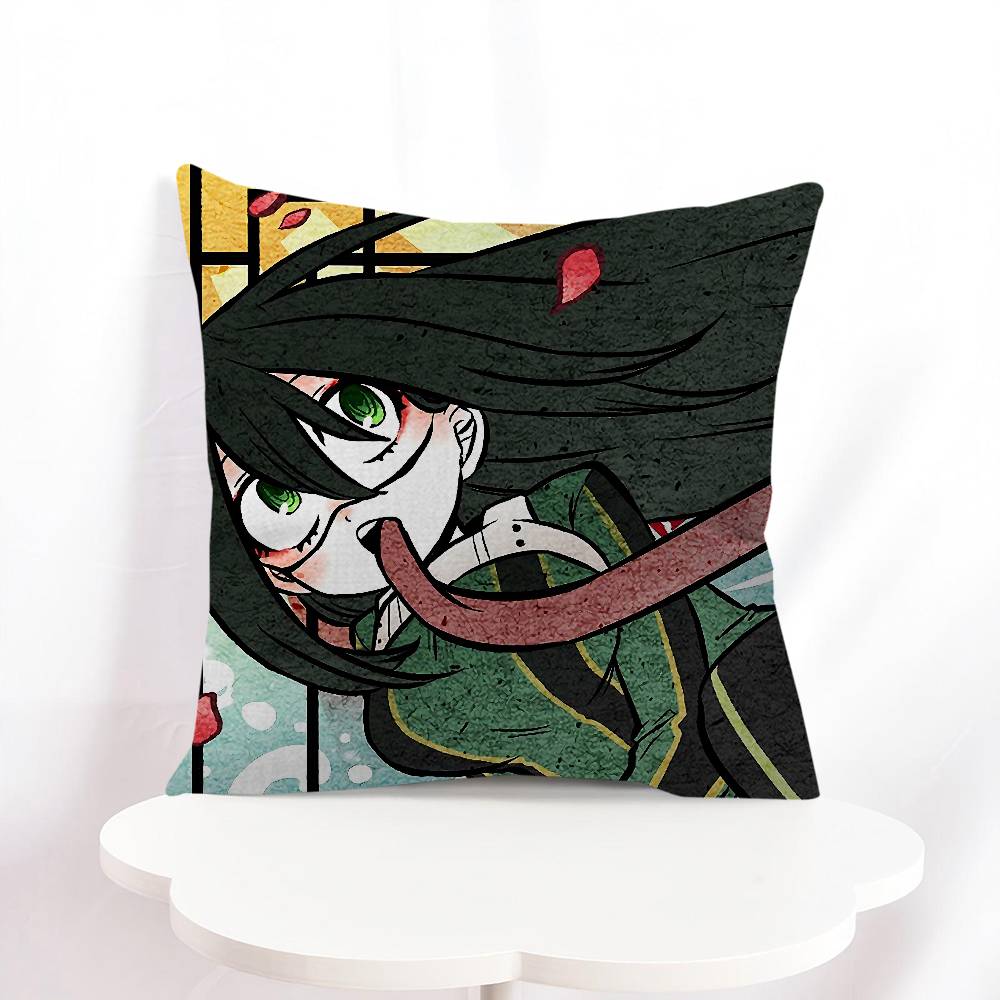 T-Tsuyu Asui Cartoon Animation Pillow Cover Design Cushion Cover Decor Holiday Decorati