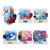Baby Cloth Book Toy Animal Vehicle Learning Touch And Feel Crinkle Book 0-3 Newborn Infant Sensory Activity Book Early Education Stroller Toy
