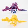 3D Printed Echinosaurus Dinosaur Movable Dragons Figurine Multi-Color Gift For Kids Birthdays Creative Home Decor