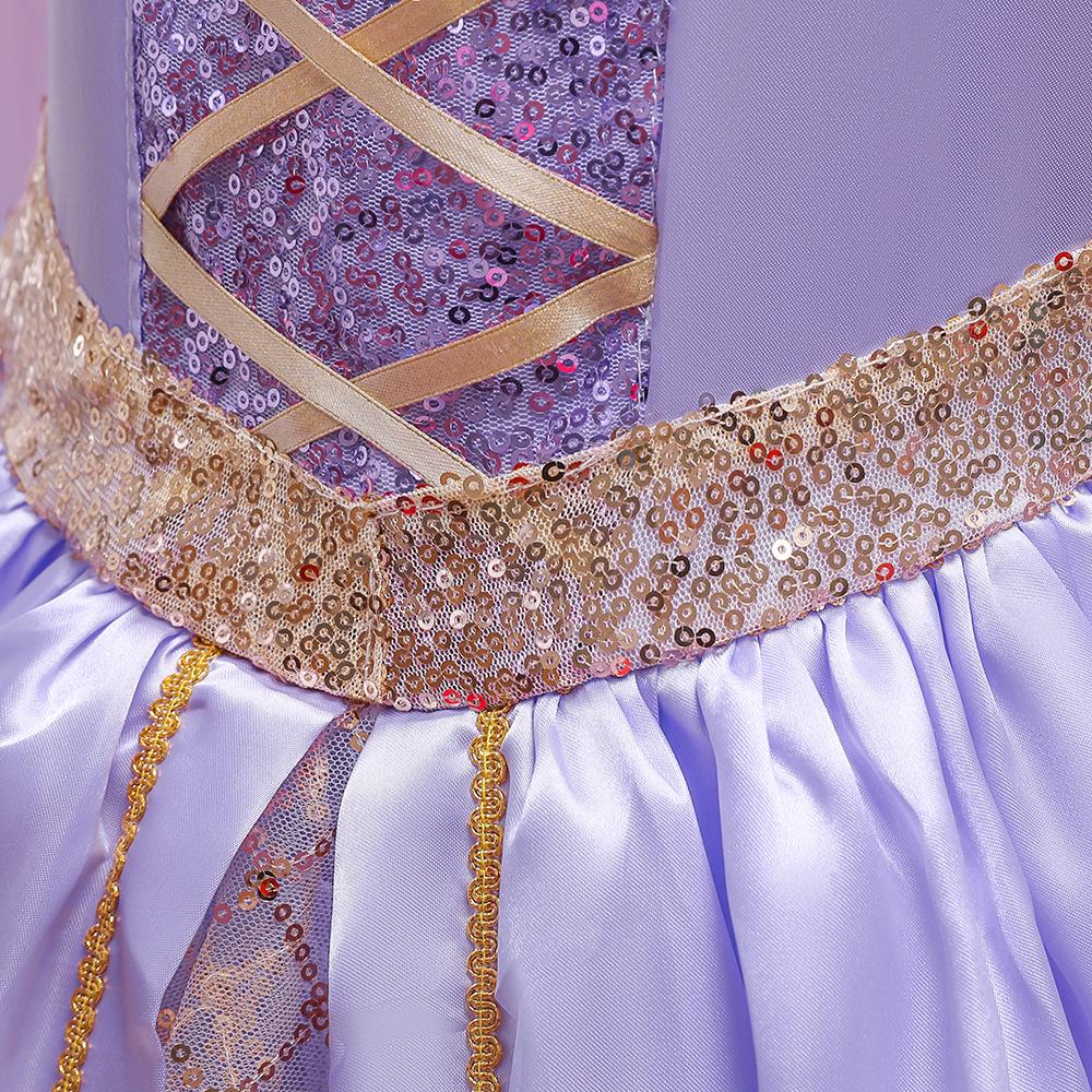 2026 Halloween Princess Dress for Kids - Elsa & Sofia Style Gown