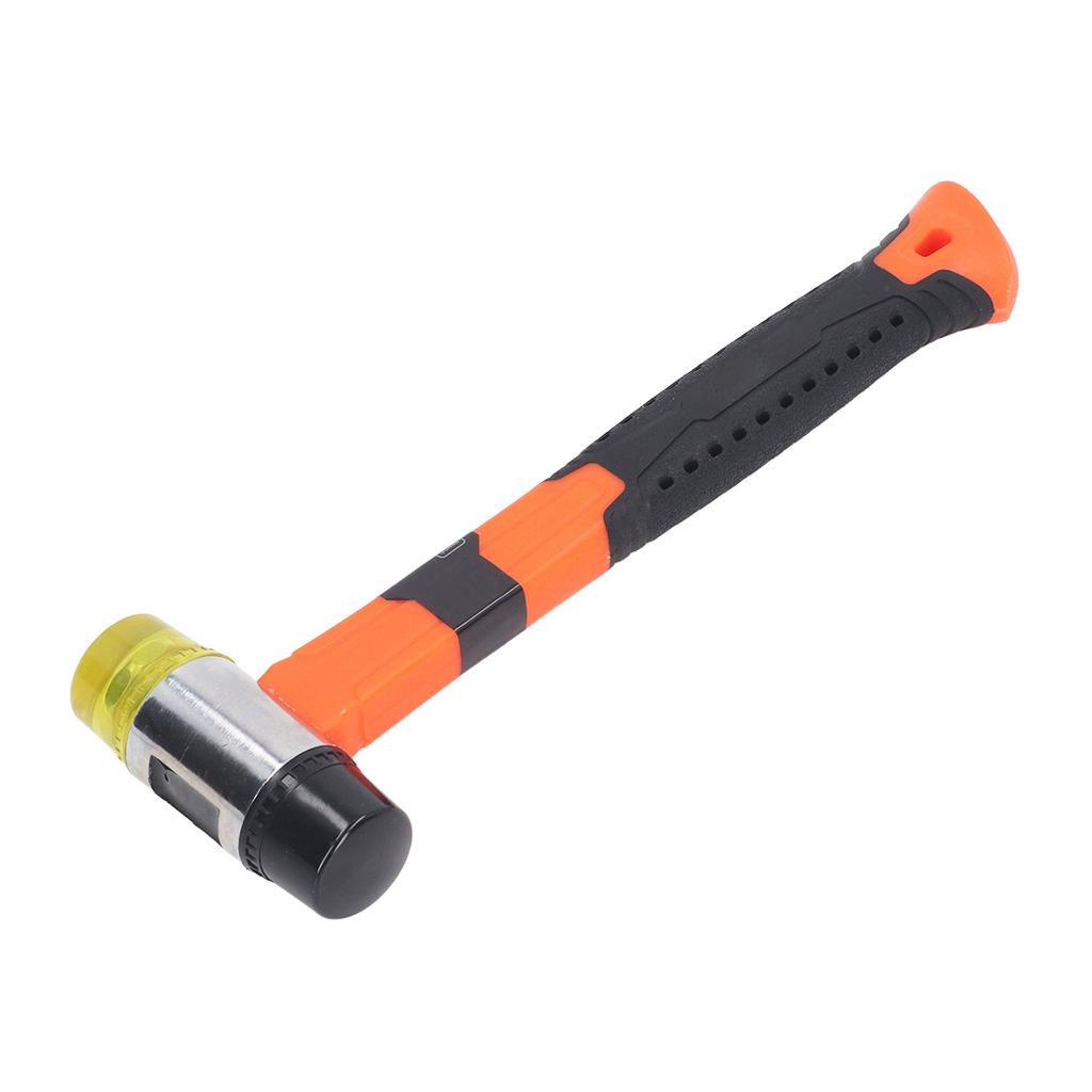 Ciocan cu cap dublu 35mm Cap din PVC moale Cap din fontă Ciocan de instalare multifuncțional pentru construcții