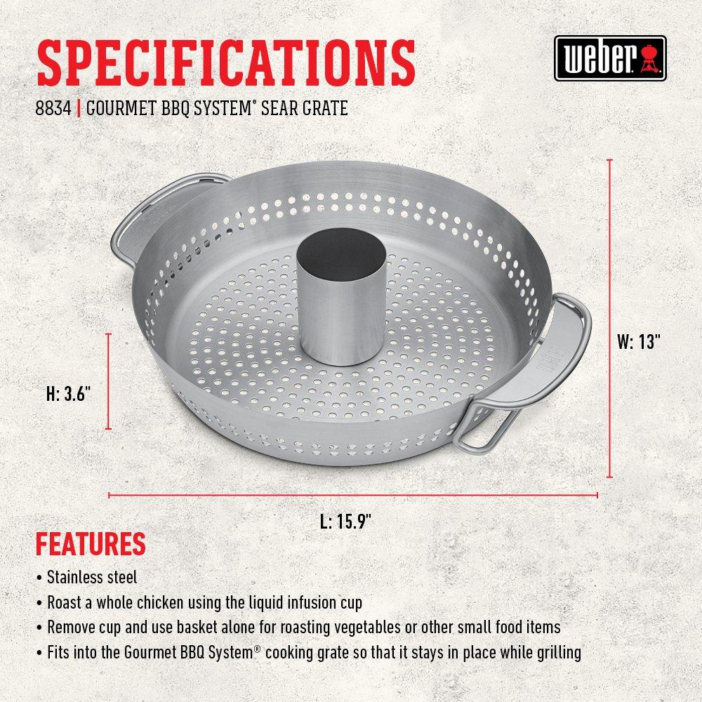 Weber GBS Whole Chicken Roaster 8838 -