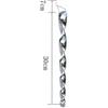 12 Pieces Reflective Wind Spiral Bird Scare Reflective Bird Repellent Garden Decoration For Balcony And Garden GuanGuan