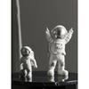 Nordic Modern Astronaut Miniature Figurines Resin Craft Home Fairy Garden Desk Decoration Furnishing Articles Room Accessories
